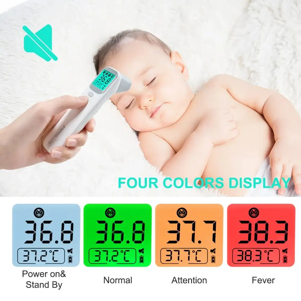 Thermomètre infrarouge numérique sans contact bébé