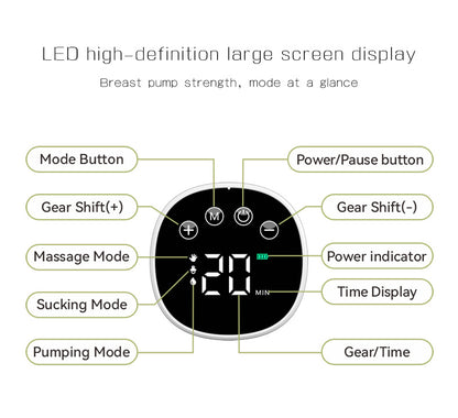 Tire-lait électrique portable super silencieux