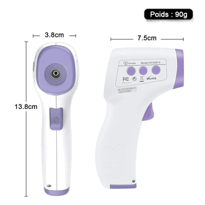 Thermomètre Bébé Sans Contact – Précision et Rapidité en 1 Seconde !